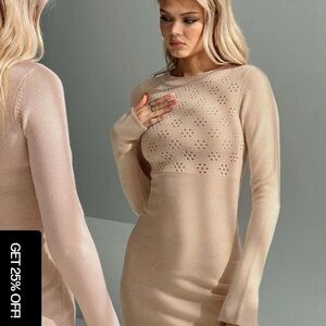 Princess polly knit dress